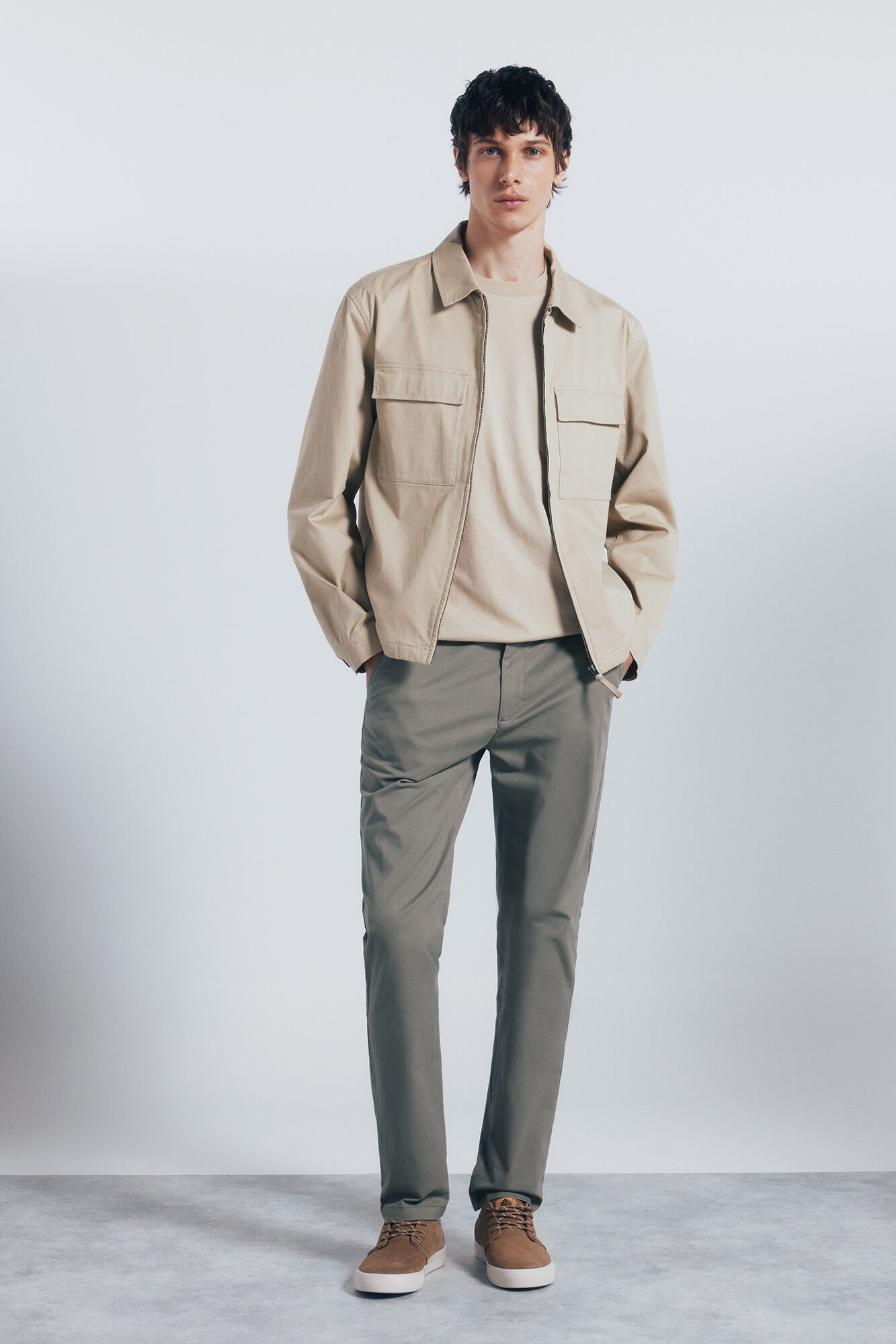 Springfield Pantal&oacute;n slim fit lavado