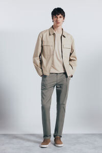 Springfield Pantal&oacute;n slim fit lavado