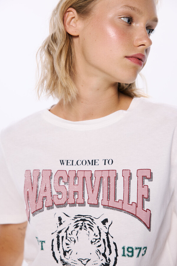 Springfield Playera "Nashville" estampado