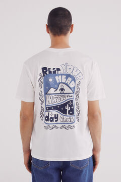Springfield Playera rest your mind marfil