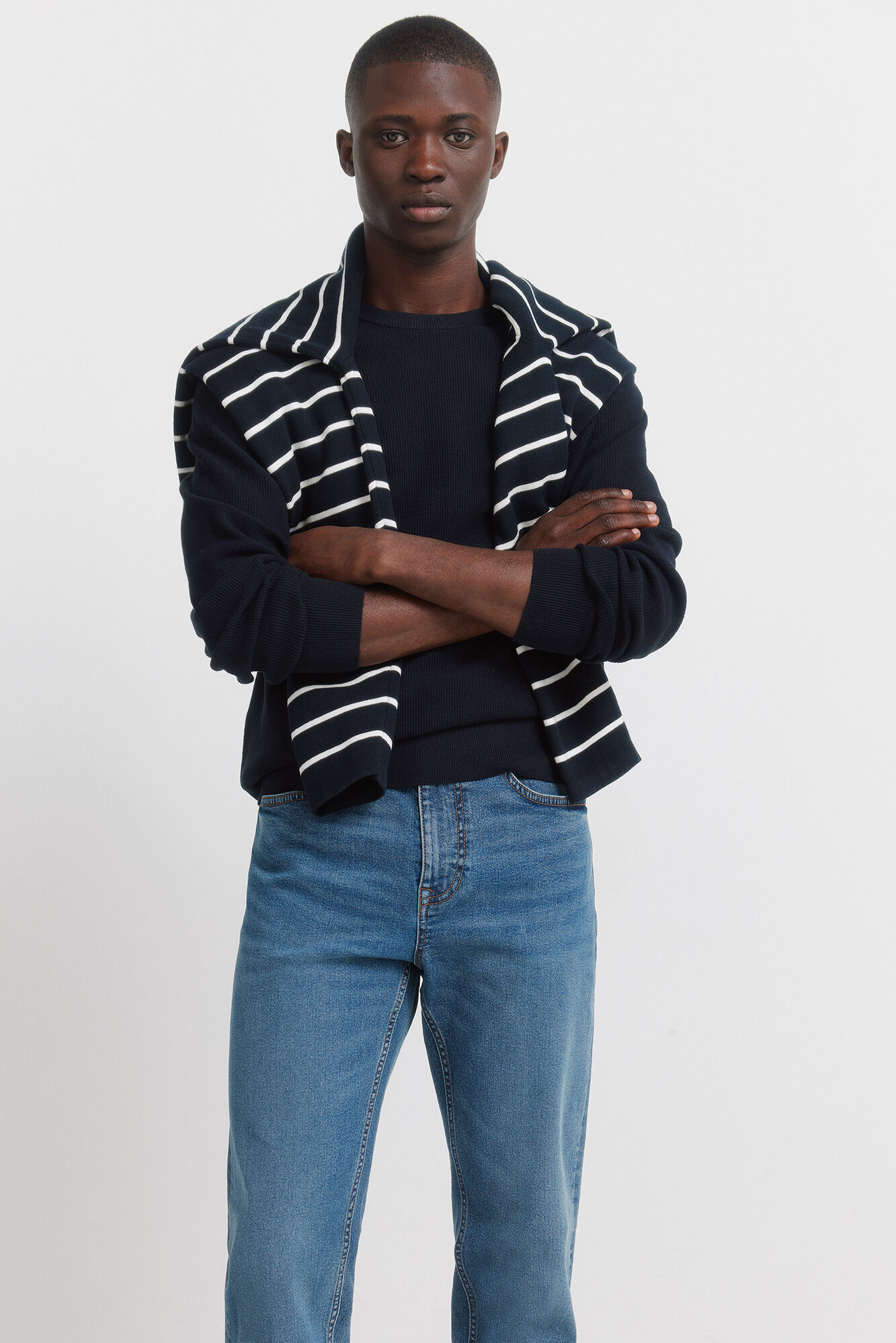 Springfield Jeans lavado medio oscuro skinny fit azulado