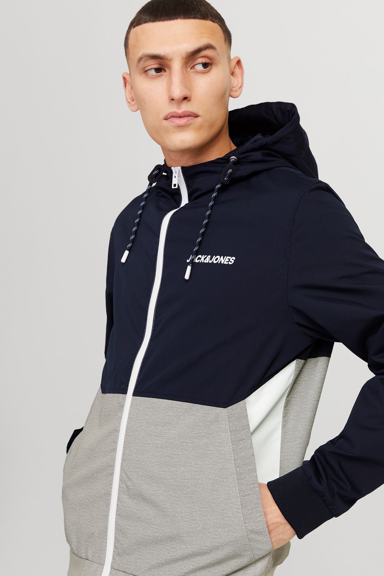 Jack & Jones Chamarra ligera con capucha