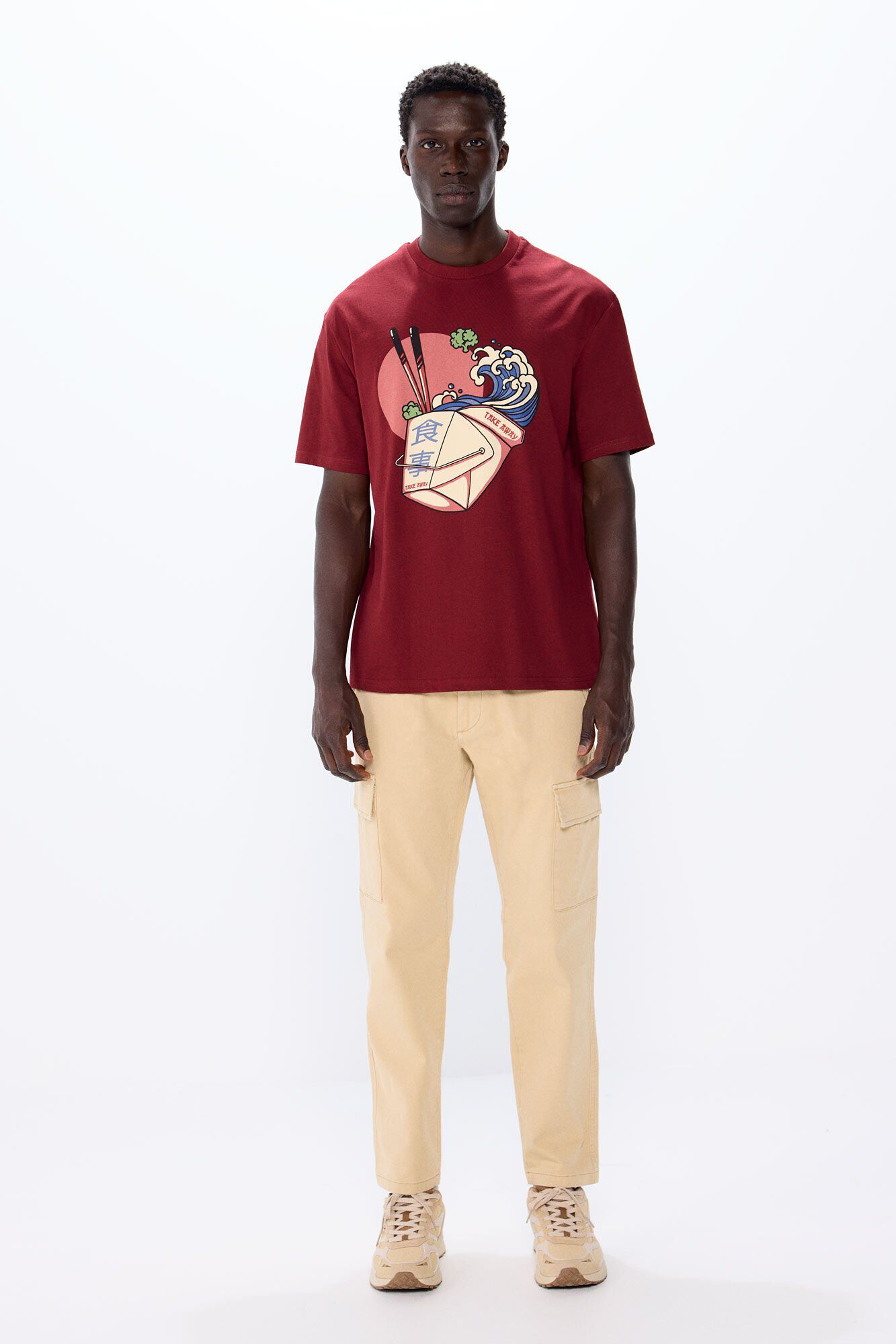 Springfield Playera take away rojo