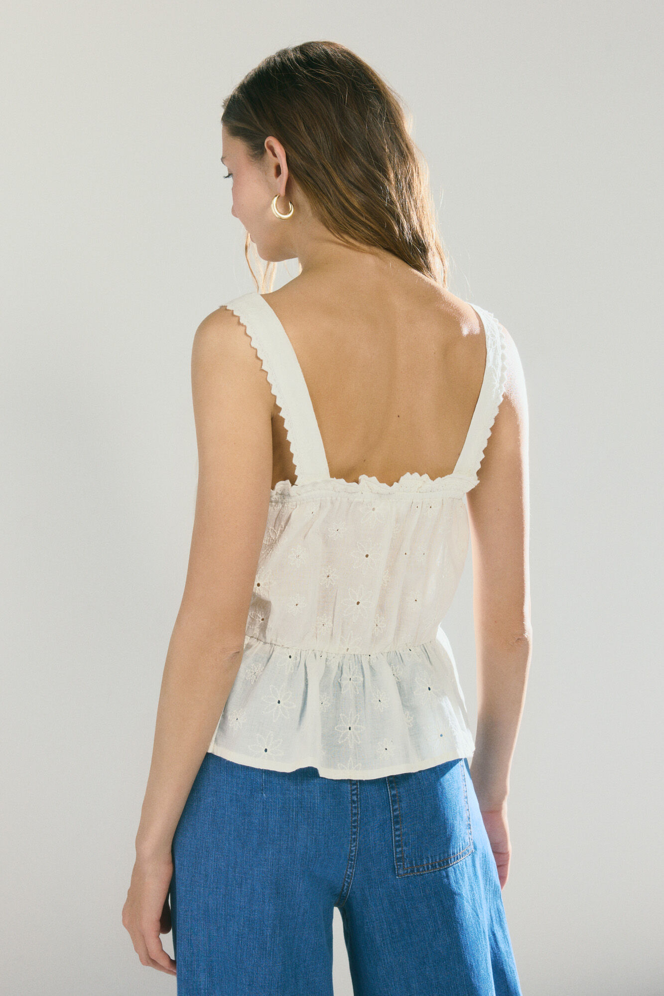 High Spirits Blusa Alba blanco
