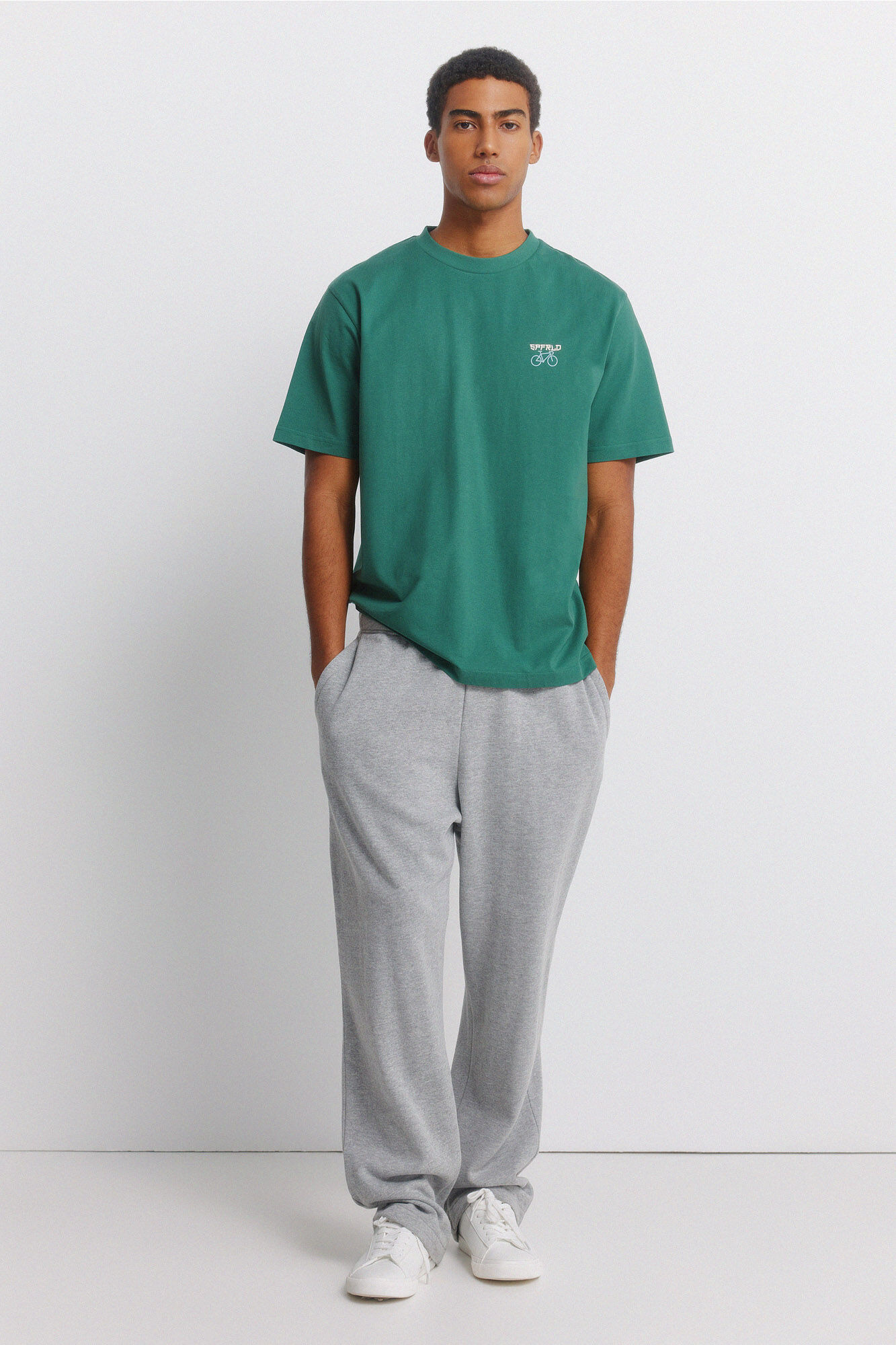 Springfield Playera Springfield studio verde