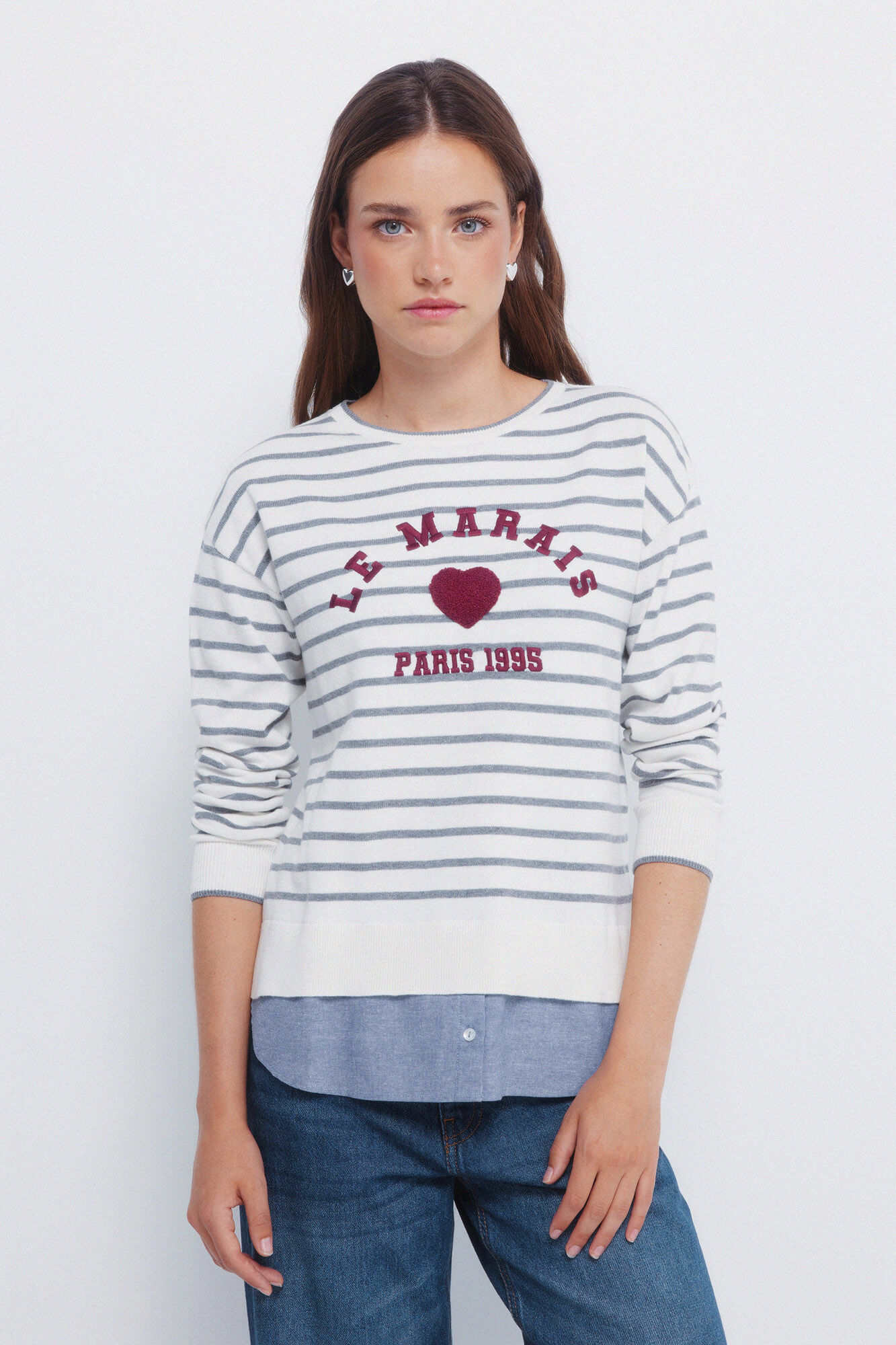 Springfield Jersey con coraz&oacute;n "Le Marais"