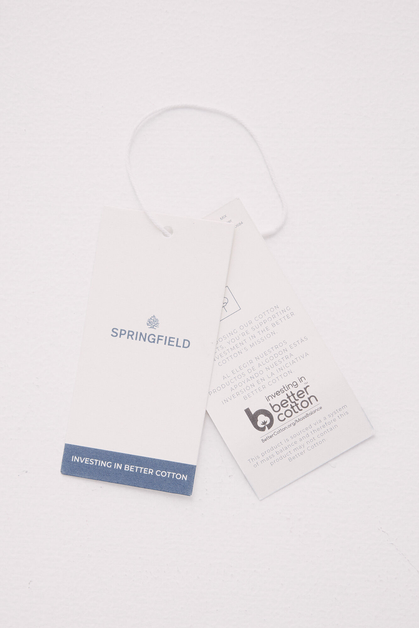 Springfield Shorts chino cintur&oacute;n  estampado