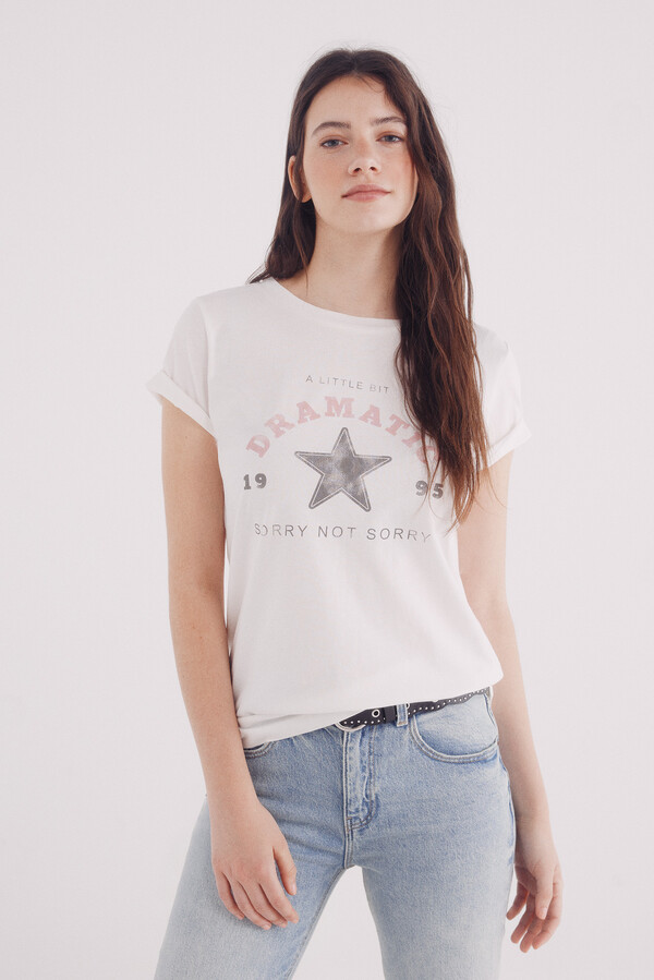 Springfield Playera "Dramatic" café