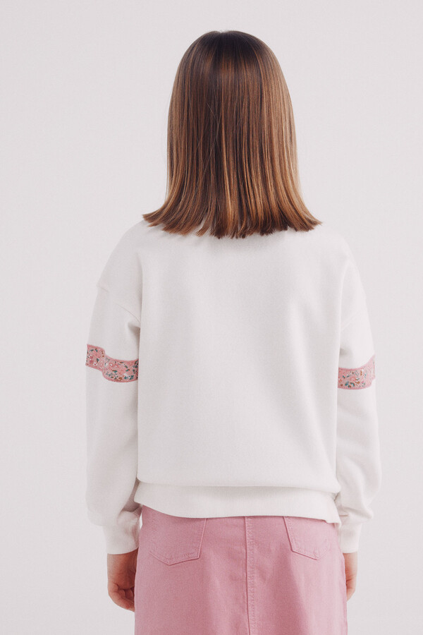 Springfield Kids Falda desflecada niña fucsia