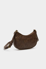 Springfield Bolsa media luna tachas estampado