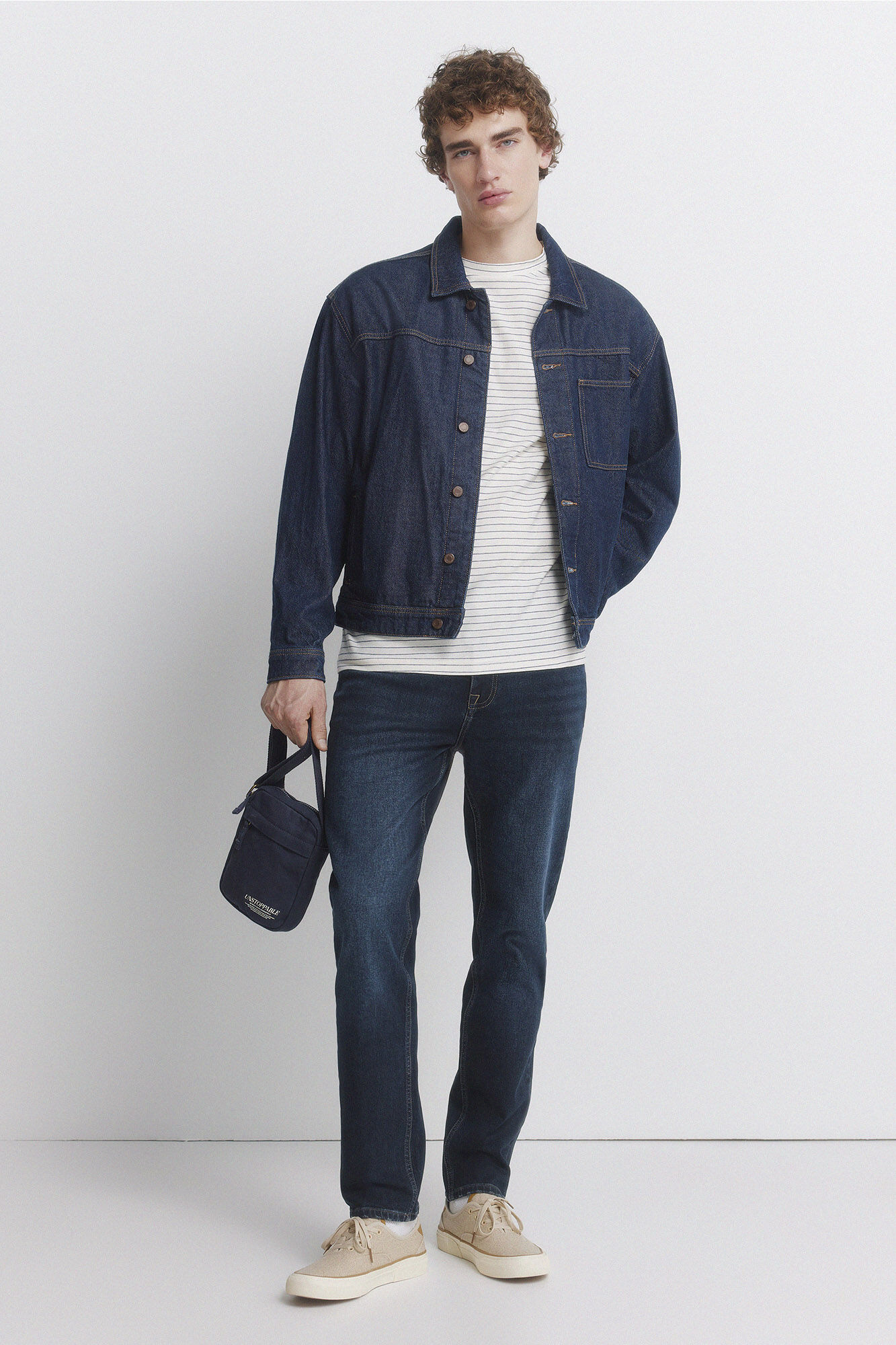 Springfield Jeans lavado oscuro slim fit