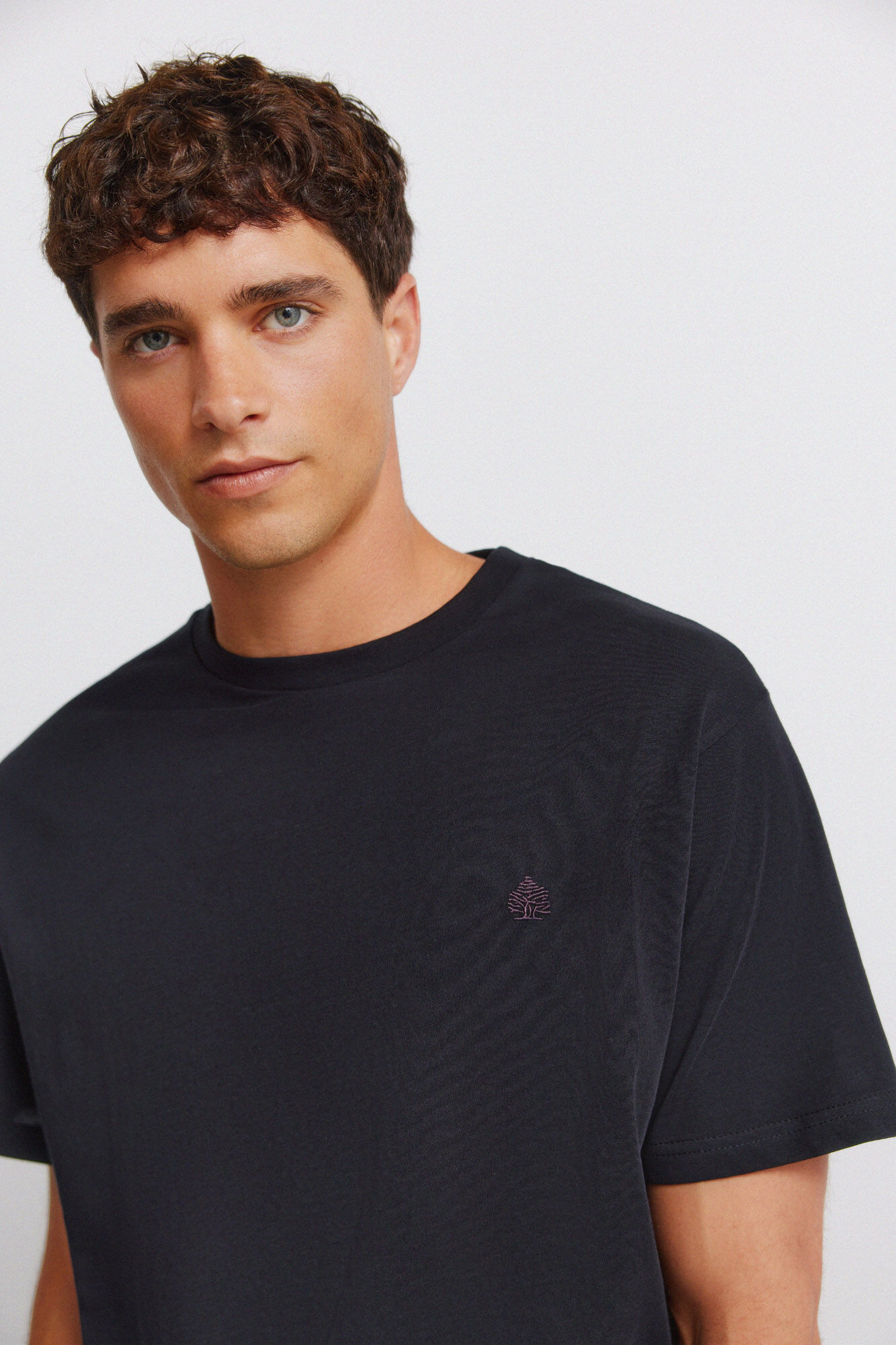 Springfield Playera b&aacute;sica logo Springfield negro