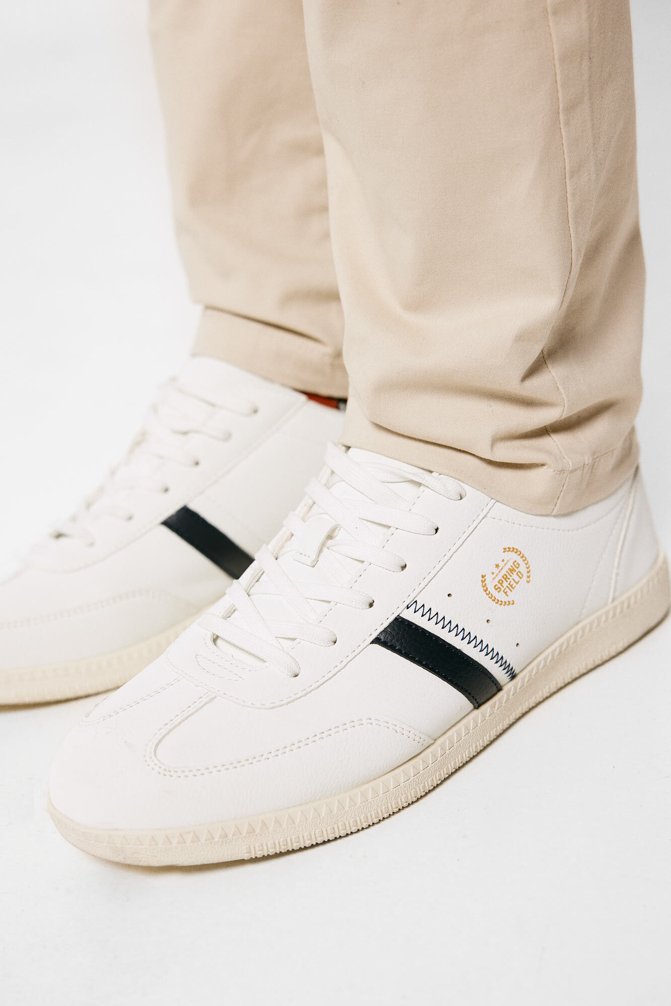Springfield Chino slim blanco