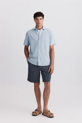 Springfield Bermudas comfort fit azul indigo