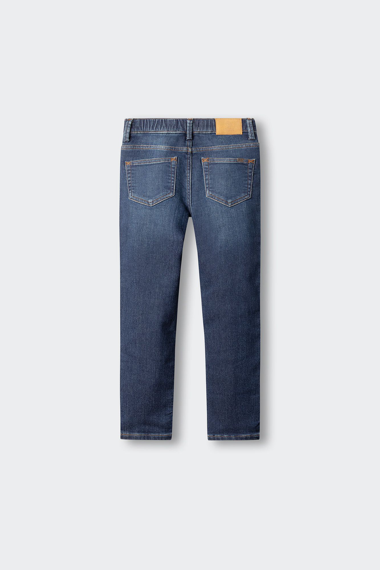 Springfield Kids Pantal&oacute;n de mezclilla tejido para ni&ntilde;o