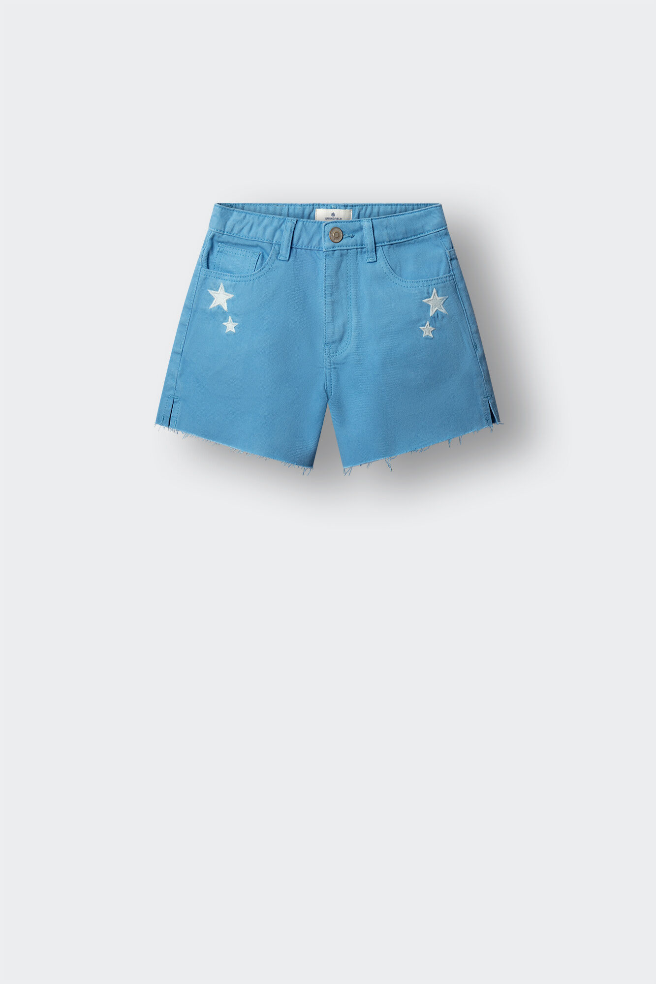 Springfield Kids Short de sarga b&aacute;sico para ni&ntilde;a