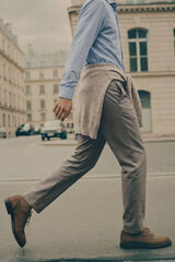 Springfield Pantal&oacute;n slim fit c&oacute;modo caf&eacute;