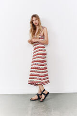 Springfield Vestido "Dessert" beige