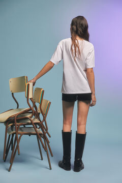 Springfield Playera gráfica estampado