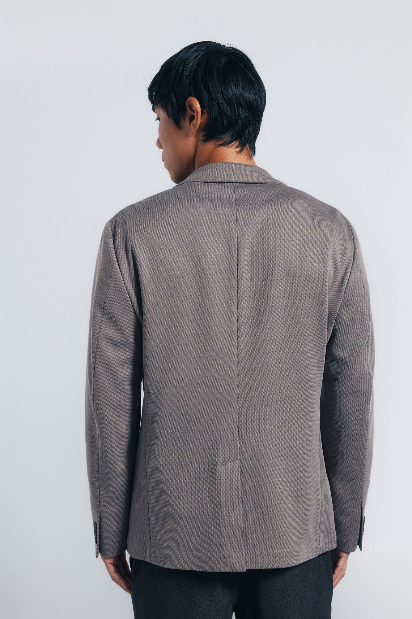 Springfield Blazer de ojo de p&aacute;jaro caf&eacute;