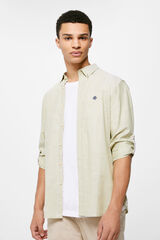 Springfield Camisa ligera color verde