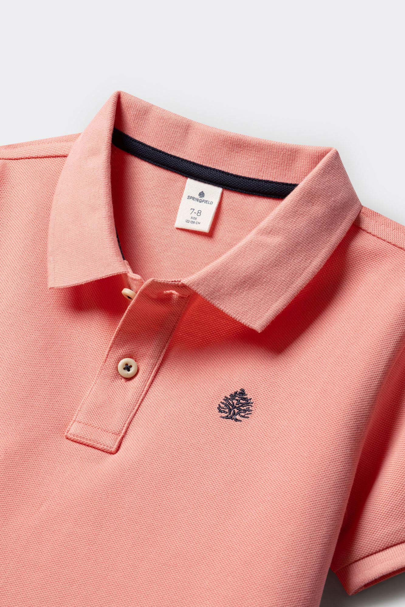 Springfield Kids Polo b&aacute;sico para ni&ntilde;o estampado