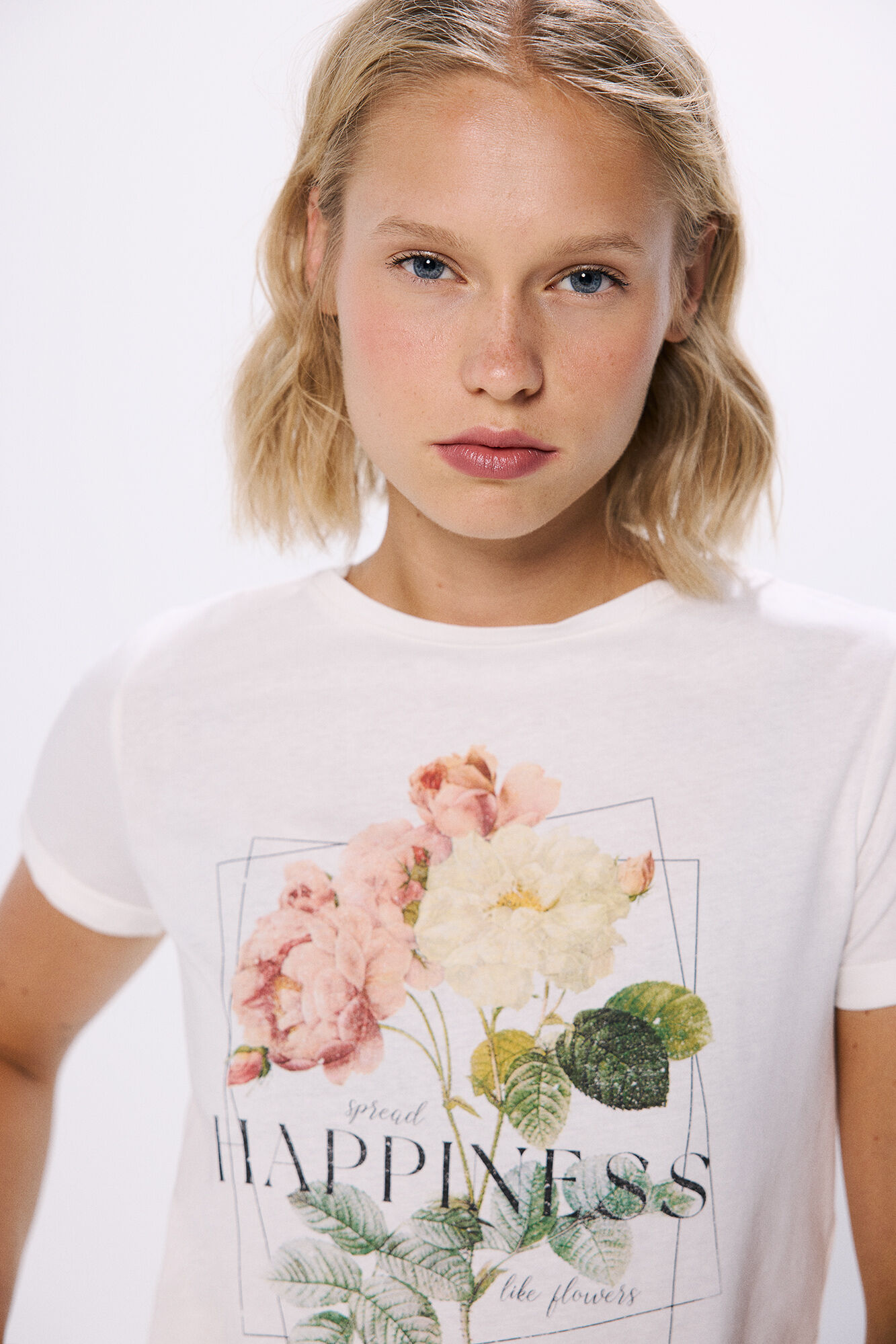 Springfield Playera gr&aacute;fica floral