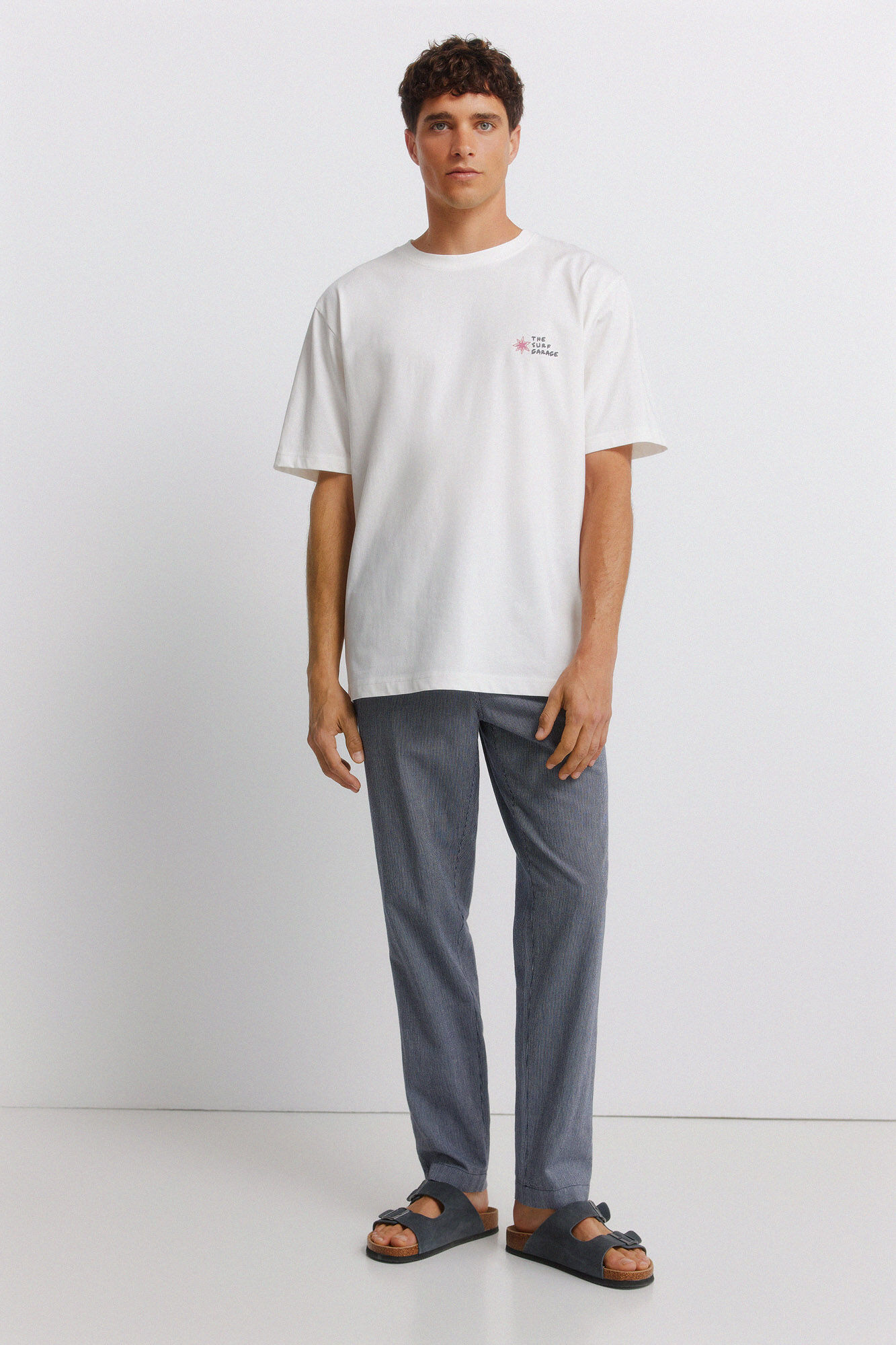 Springfield Playera surf-garage marfil