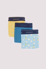 Springfield Pack 3 bóxeres estampados estampado