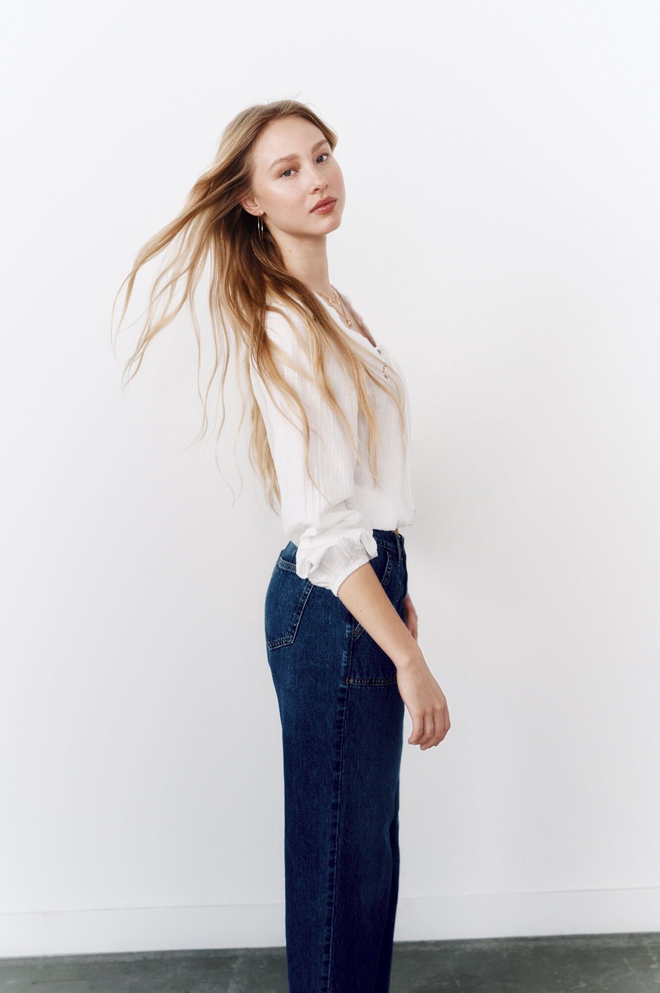 High Spirits Camisa "Cherish" beige