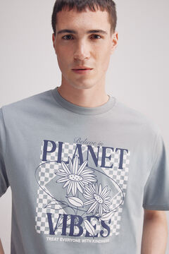 Springfield Playera planet vives azul