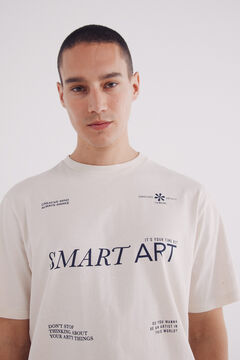 Springfield Playera smart art blanco