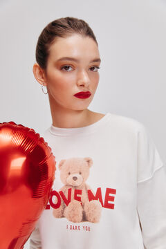 Springfield Sudadera "Love me" estampado