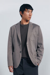 Springfield Blazer de ojo de pájaro café