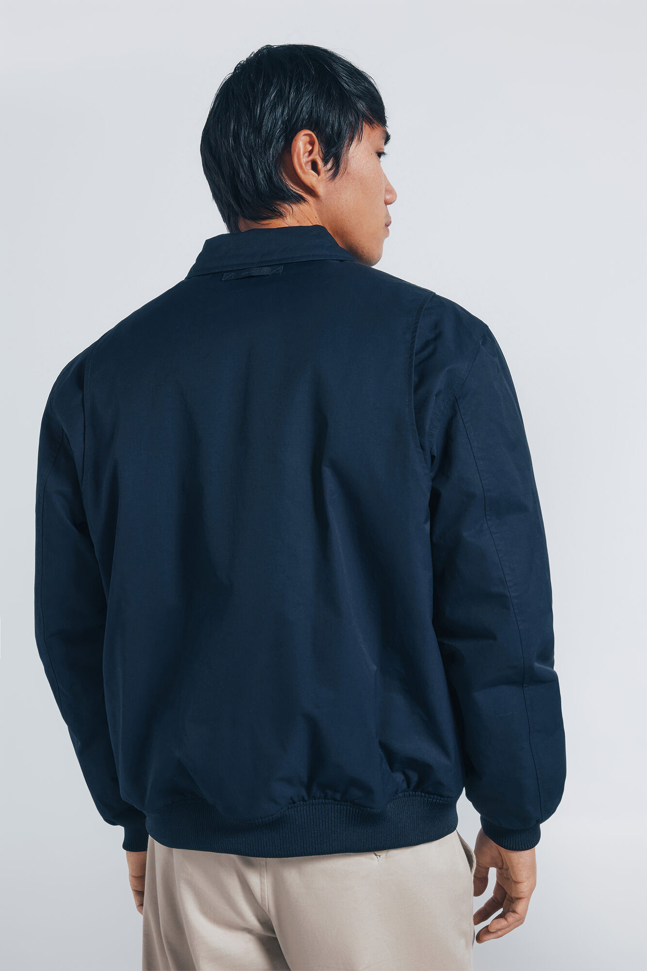 Springfield Chamarra acolchada aviador marino