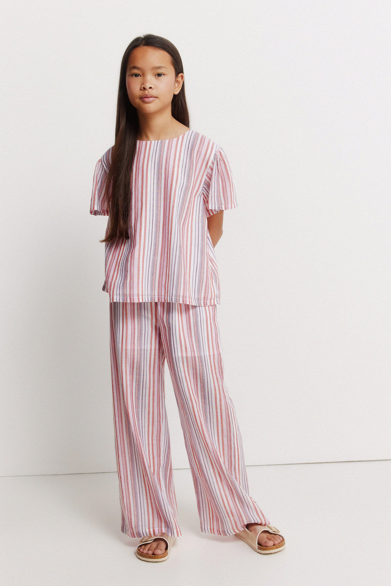 Springfield Kids Conjunto de pantal&oacute;n de lurex para ni&ntilde;a