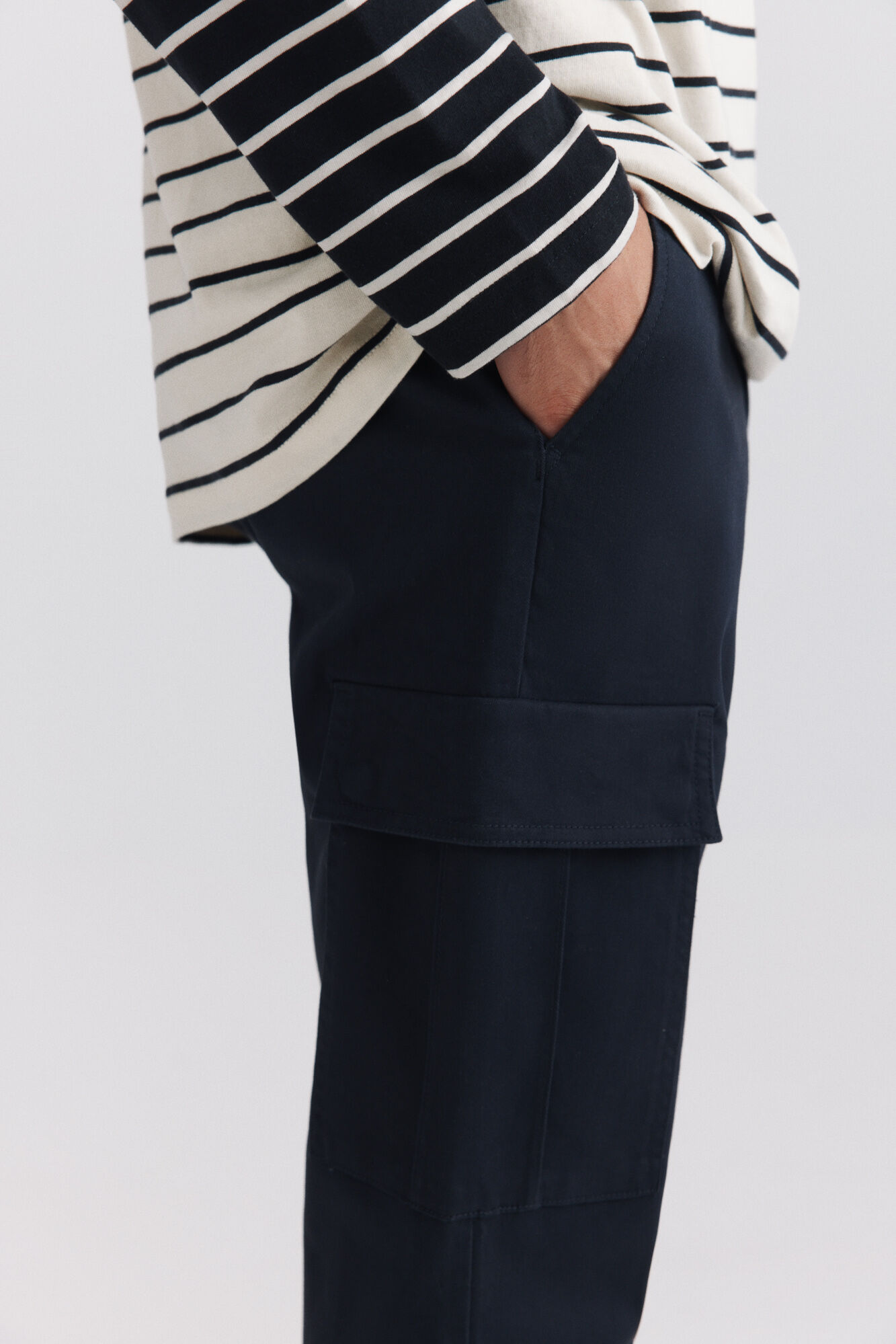 Springfield Pantal&oacute;n cargo c&oacute;modo azul