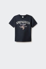 Springfield Kids Camiseta Logo SPF niño azul