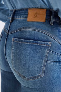 Springfield Jeans Skinny Push up azul
