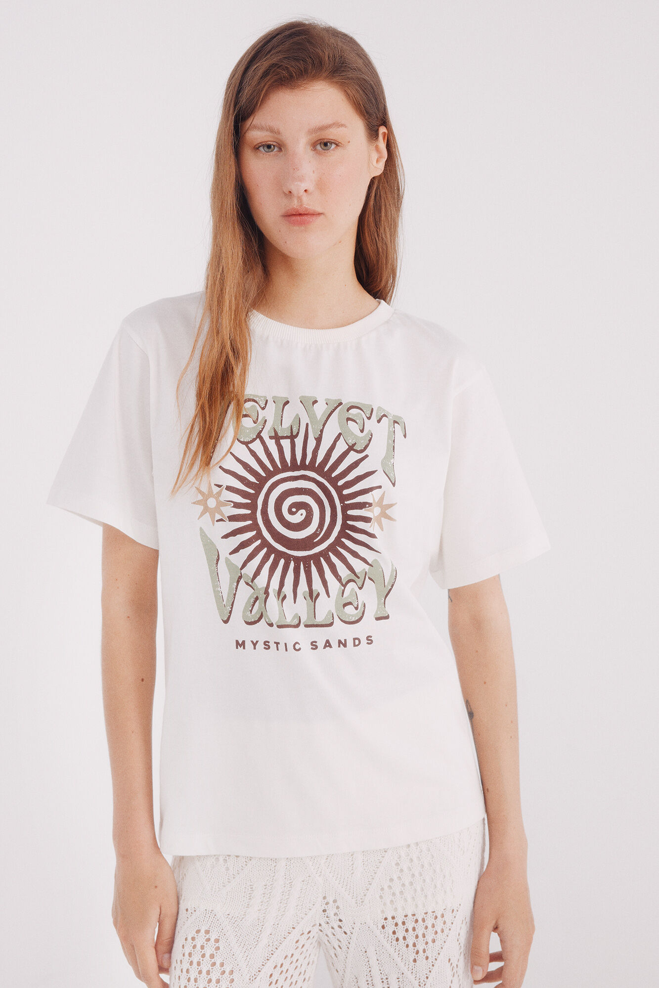 Springfield Playera velvet beige