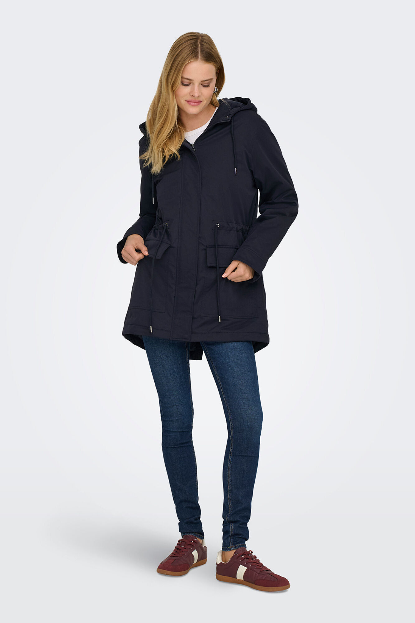 Only Parka con capucha