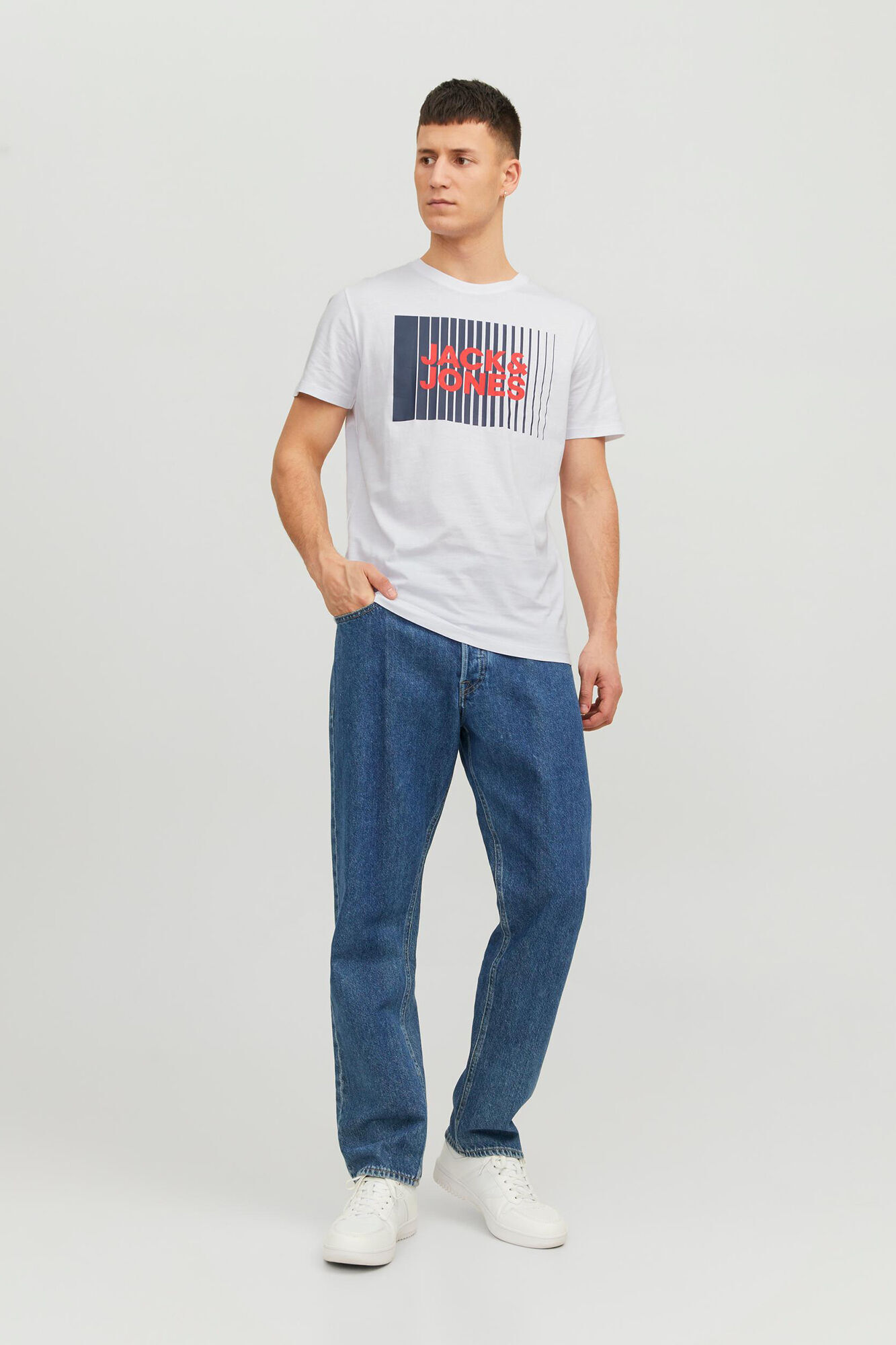 Jack & Jones Playera est&aacute;ndar fit