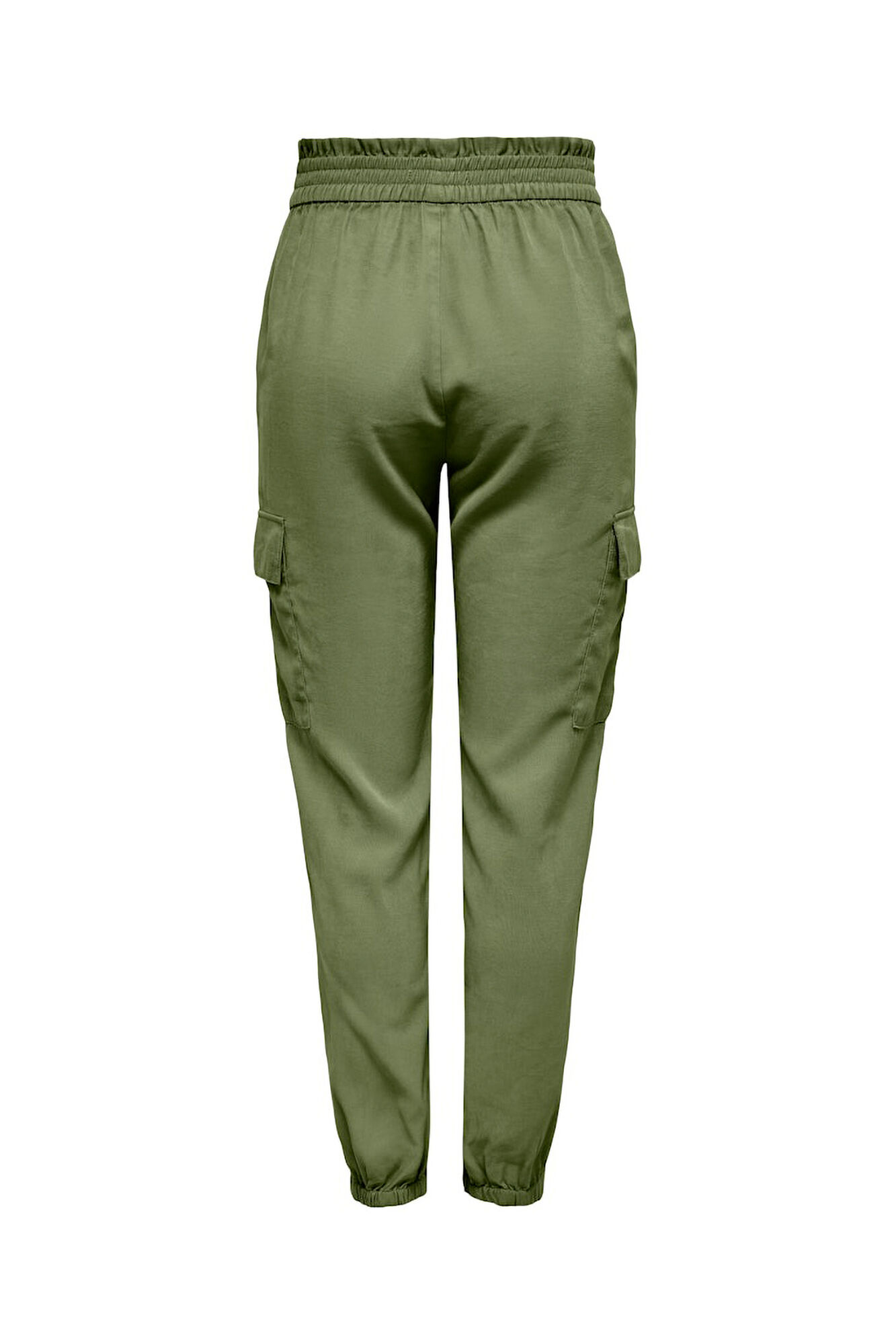 Only Pantal&oacute;n cargo fluido verde