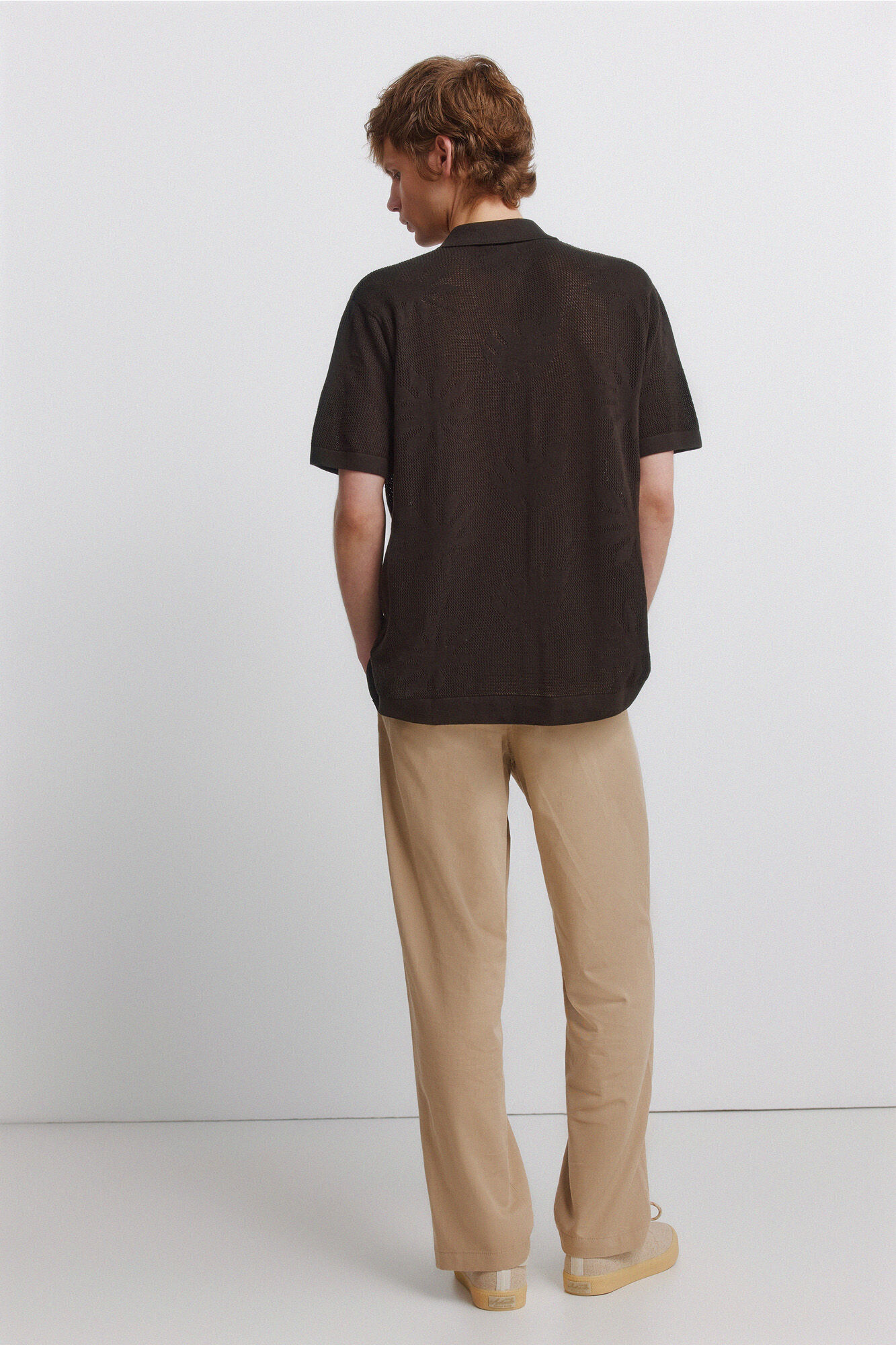 Springfield Pantal&oacute;n chino relaxed fit beige