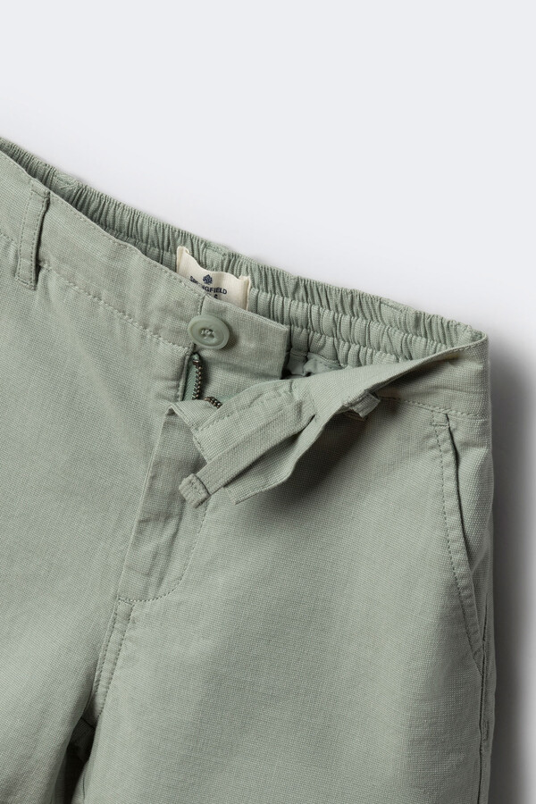 Springfield Kids Bermudas estructura cuadrille niño caza oscuro