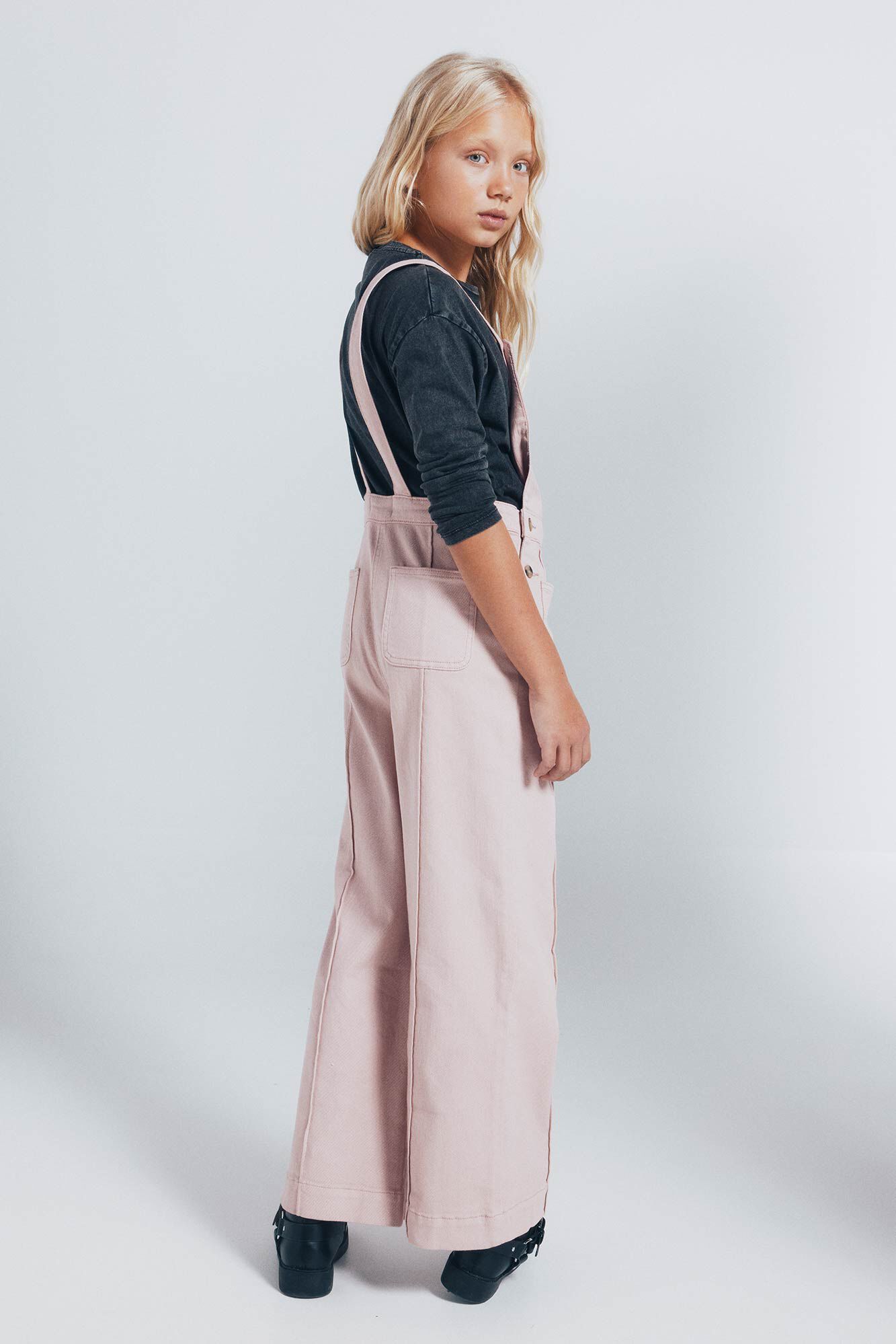 Springfield Kids Overol largo bolsillos ni&ntilde;a rosa