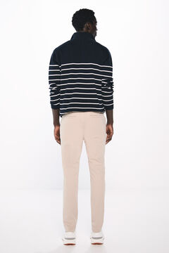 Springfield Pantalón chino skinny fit café