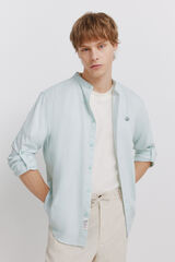 Springfield Camisa estructurada verde