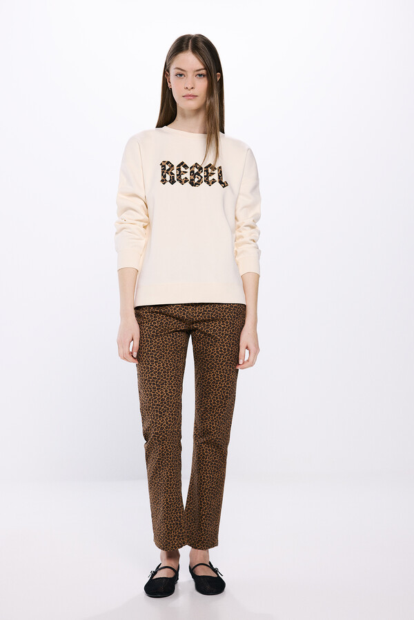 Springfield Sudadera "Rebel" estampado
