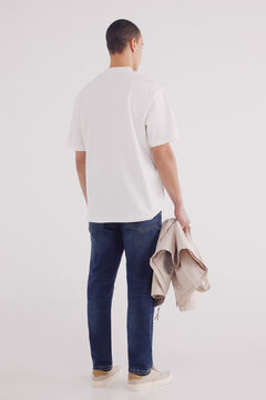 Springfield Jeans slim fit turquesa